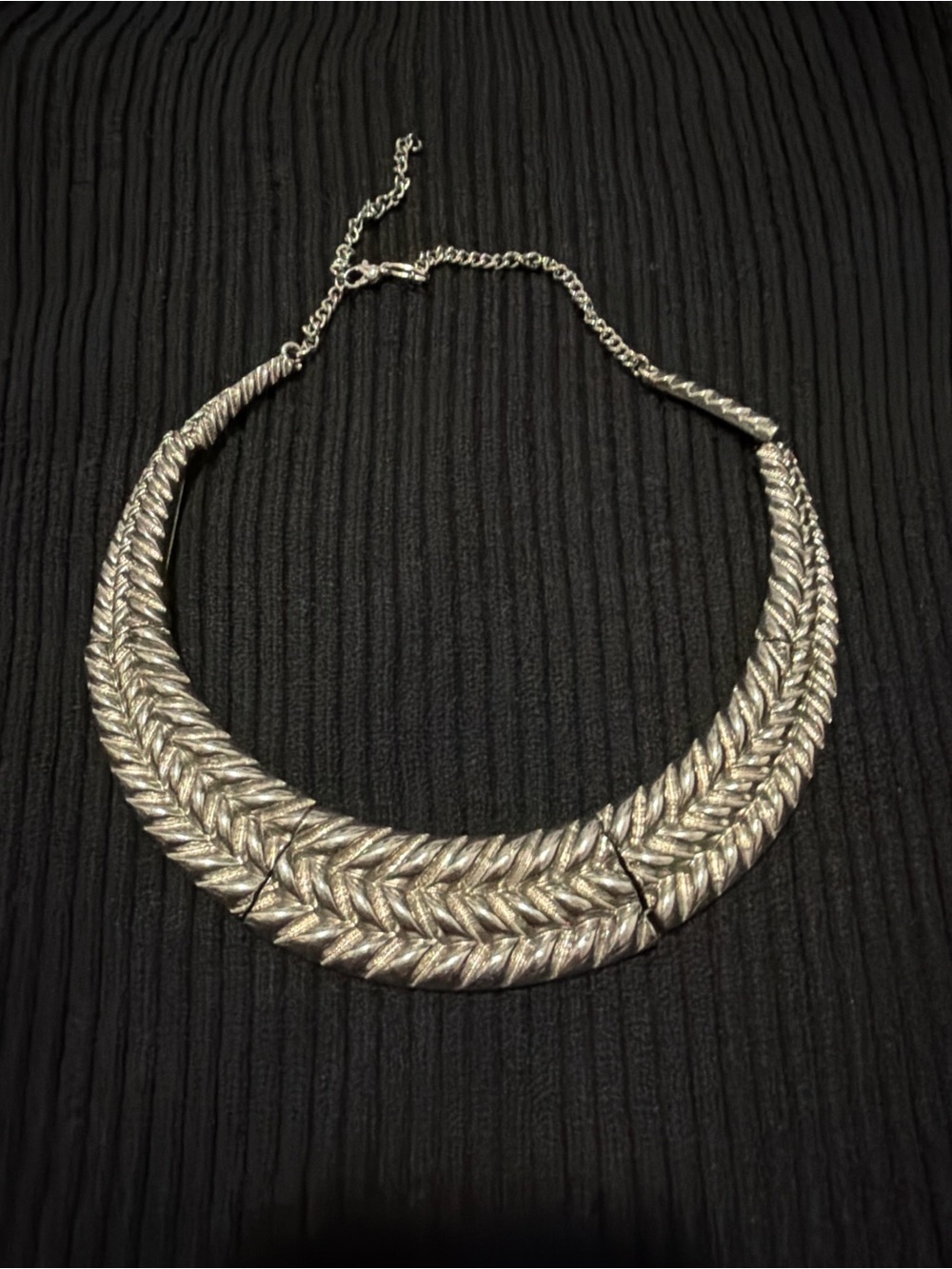 Silver necklace